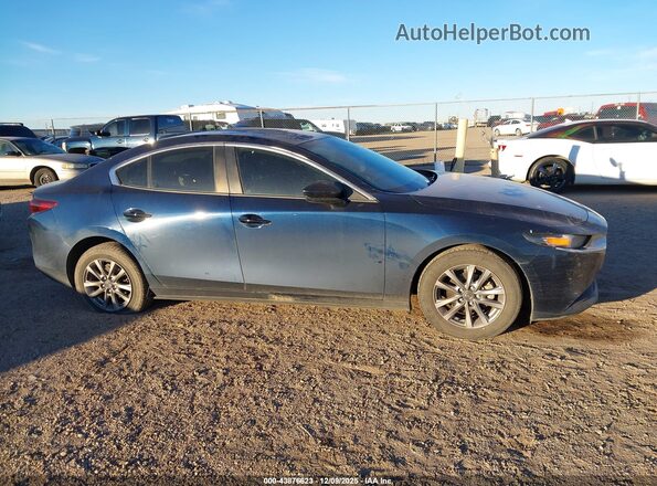 3MZBPAA73NM307153 2022 MAZDA 3 Blue Widok wnętrza z tyłu