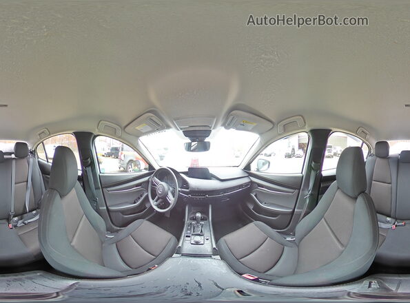 3MZBPAAM6PM372149 2023 MAZDA 3 Белый Панорамный вид салона 360°