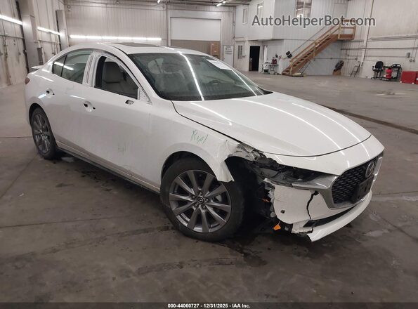 3MZBPAEM3KM102962 2019 MAZDA 3 Белый Передняя правая четверть