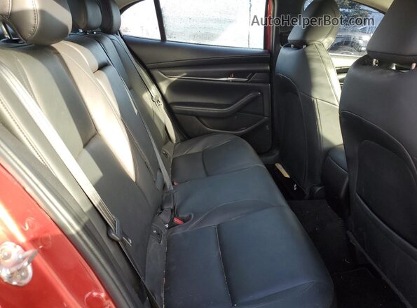 3MZBPBBL0MM214770 2021 MAZDA 3 Red უკანა სავარძლების ხედი