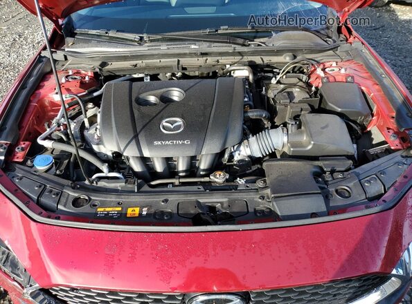 3MZBPBBL0MM214770 2021 MAZDA 3 Red უკანა სალონის ხედი
