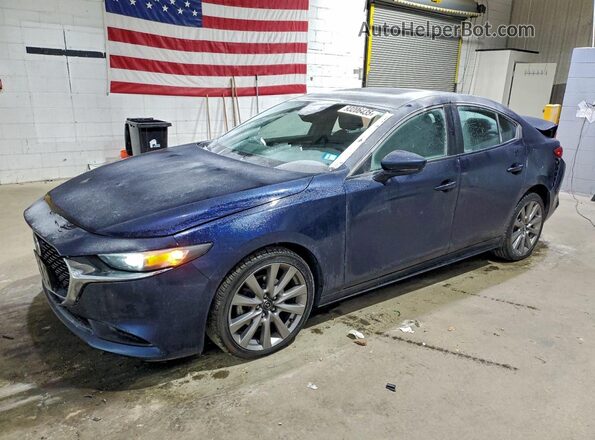 3MZBPBCM9MM208229 2021 MAZDA 3 Синий Передняя левая четверть