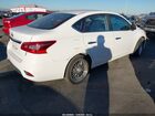 2018 Nissan Sentra S Белый vin: 3N1AB7AP1JY327813