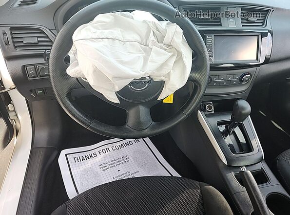 3N1AB7AP2KY448416 2019 NISSAN SENTRA  Вид задних сидений