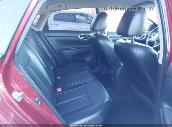 3N1AB7AP3GY303540 2016 NISSAN SENTRA Red VIN კოდის სტიკერის ხედი