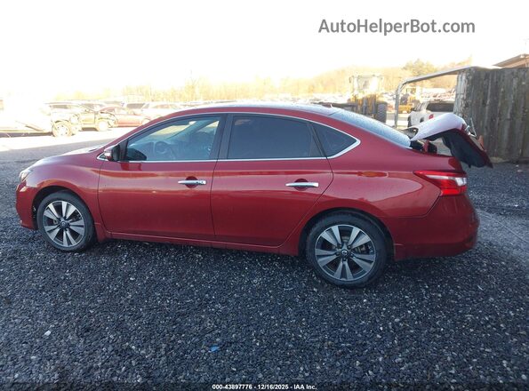 3N1AB7AP3GY303540 2016 NISSAN SENTRA Red სალონის 360-გრადუსიანი ხედი