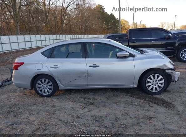 3N1AB7AP6HY296925 2017 NISSAN SENTRA Silver Widok wnętrza 360 stopni