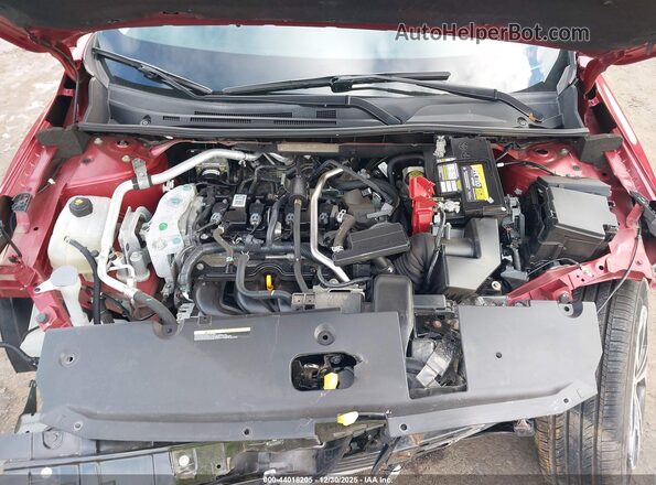 3N1AB8CV0MY207510 2021 NISSAN SENTRA Красный Вид сзади