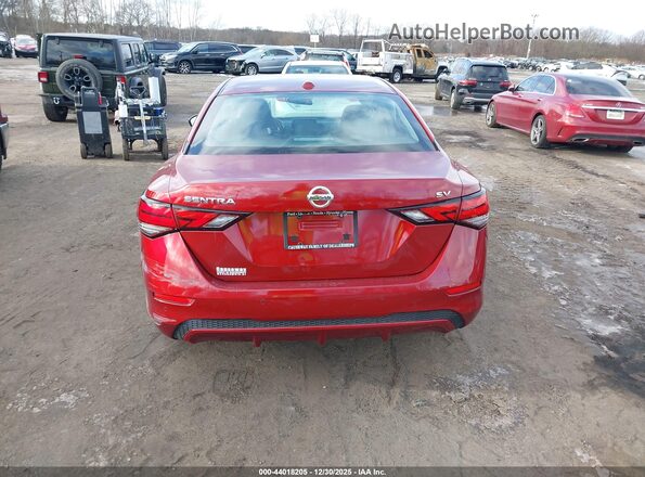 3N1AB8CV0MY207510 2021 NISSAN SENTRA Красный 