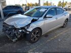 2021 Nissan Sentra Sv Xtronic Cvt Серебряный vin: 3N1AB8CV1MY293586