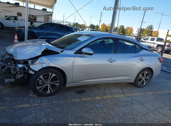 3N1AB8CV1MY293586 2021 NISSAN SENTRA Серебряный 