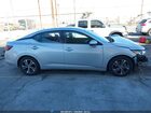 2021 Nissan Sentra Sv Xtronic Cvt Серебряный vin: 3N1AB8CV1MY293586