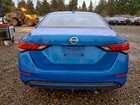 2021 Nissan Sentra Sv Синий vin: 3N1AB8CV1MY305512