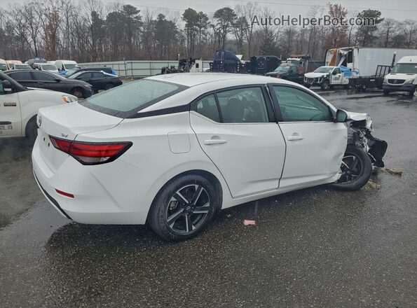 3N1AB8CV9RY296310 2024 NISSAN SENTRA Белый Задняя правая четверть