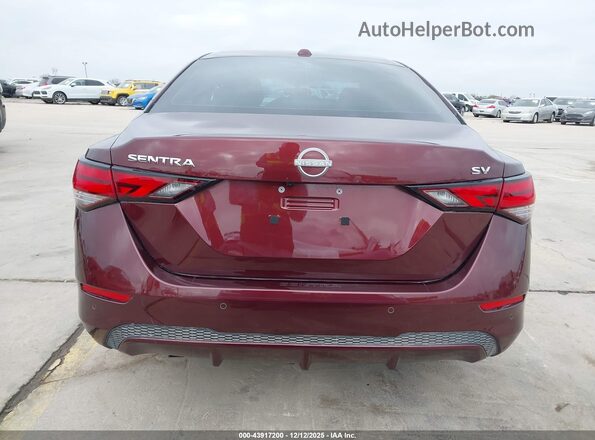 3N1AB8CV9RY376836 2024 NISSAN SENTRA Burgundy 