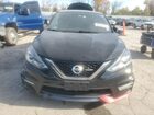 2017 Nissan Sentra Sr Turbo Черный vin: 3N1CB7AP8HY340948