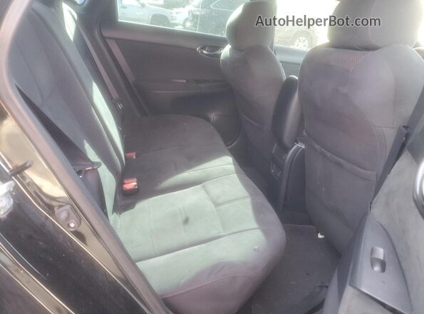 3N1CB7AP8HY340948 2017 NISSAN SENTRA Черный Вид задних сидений