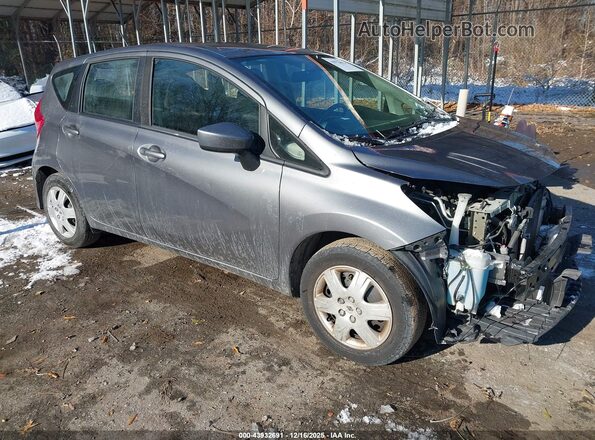 3N1CE2CP0JL356071 2018 NISSAN VERSA NOTE Серый Передняя правая четверть