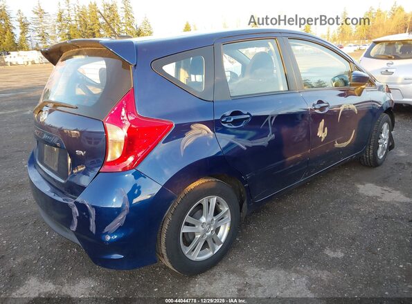 3N1CE2CP3HL355149 2017 NISSAN VERSA NOTE Blue Задня права чверть
