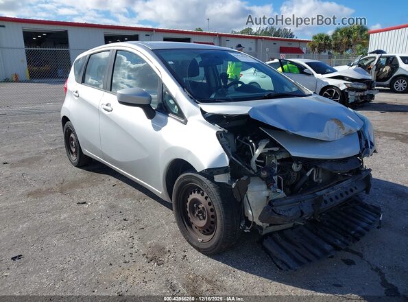 3N1CE2CPXKL359903 2019 NISSAN VERSA NOTE Серебряный Передняя правая четверть