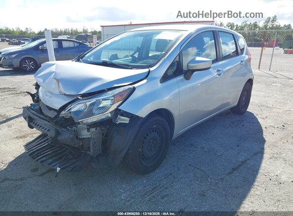 3N1CE2CPXKL359903 2019 NISSAN VERSA NOTE Серебряный Передняя левая четверть