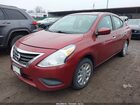 2016 Nissan Versa 1.6 S/1.6 S+/1.6 Sl/1.6 Sv Красный vin: 3N1CN7AP2GL835097