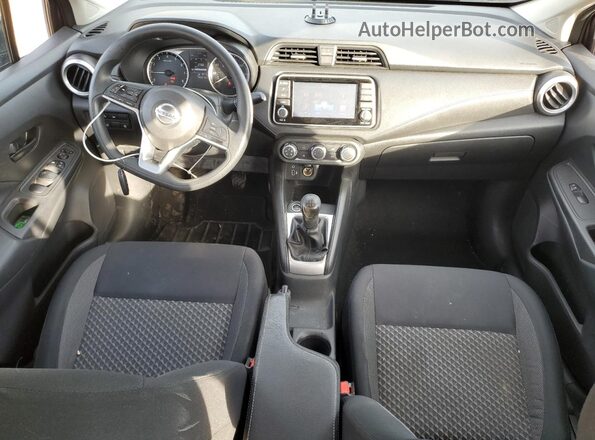 3N1CN8BVXLL802510 2020 NISSAN VERSA Угольный Вид панели приборов