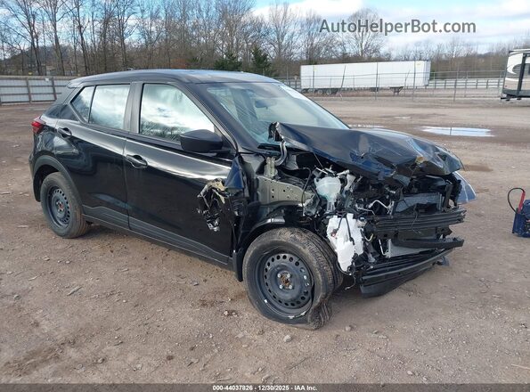 3N1CP5BV1SL489371 2025 NISSAN KICKS PLAY Черный Передняя правая четверть
