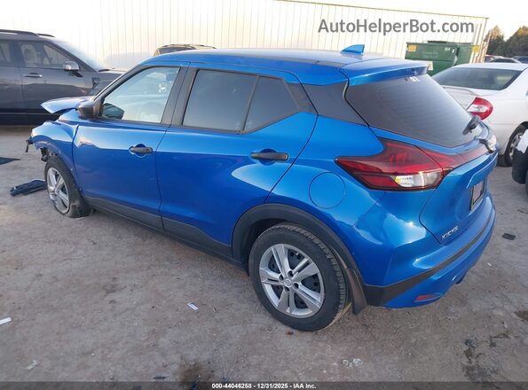 3N1CP5BV2NL481493 2022 NISSAN KICKS Синий Задняя левая четверть