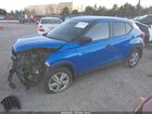 2022 Nissan Kicks S Xtronic Cvt Синий vin: 3N1CP5BV2NL481493