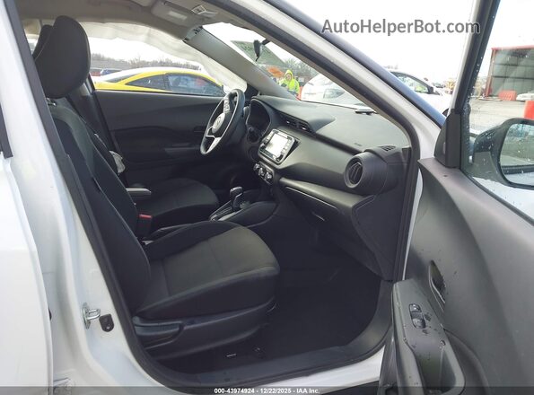 3N1CP5BV2SL486155 2025 NISSAN KICKS PLAY White Սալոնի դիմացի տեսք