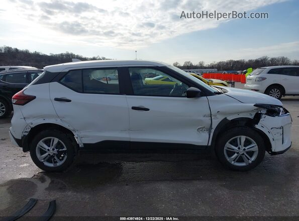 3N1CP5BV2SL486155 2025 NISSAN KICKS PLAY White Սալոնի 360 աստիճան տեսք