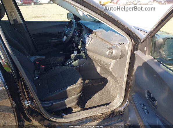 3N1CP5BV4ML518977 2021 NISSAN KICKS Black Widok wnętrza z przodu