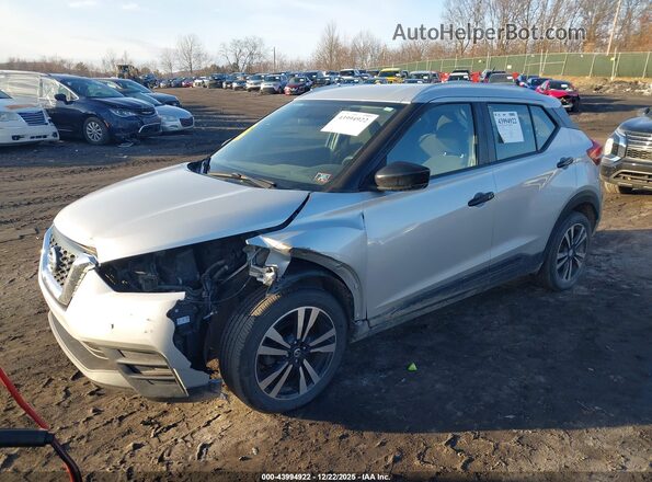 3N1CP5CU2KL550278 2019 NISSAN KICKS Silver Front left