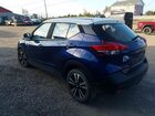 2019 Nissan Kicks S Синий vin: 3N1CP5CU4KL475423