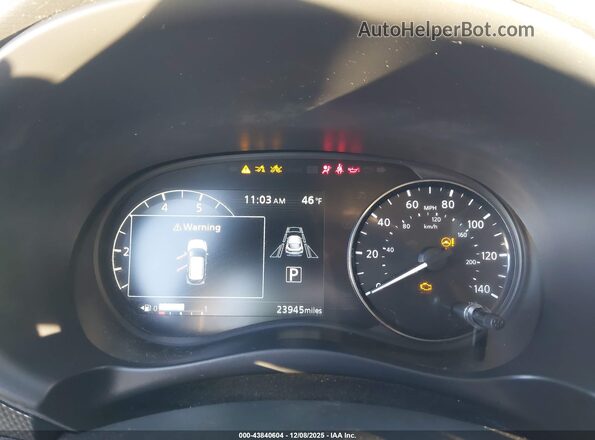 3N1CP5CV2PL507527 2023 NISSAN KICKS Silver Rear seats view