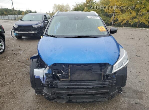 3N1CP5CV6PL503044 2023 NISSAN KICKS Blue Դիմացի տեսք