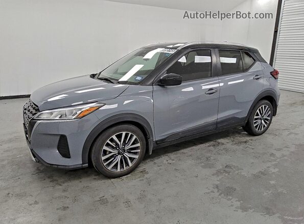 3N1CP5CV7PL551846 2023 NISSAN KICKS Gray Vista tres cuartos delantera izquierda