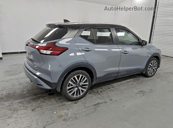 3N1CP5CV7PL551846 2023 NISSAN KICKS Gray Trasero derecho
