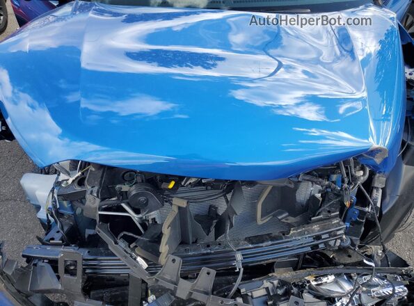 3N1CP5DV6PL504757 2023 NISSAN KICKS Blue Vista del compartimento del motor