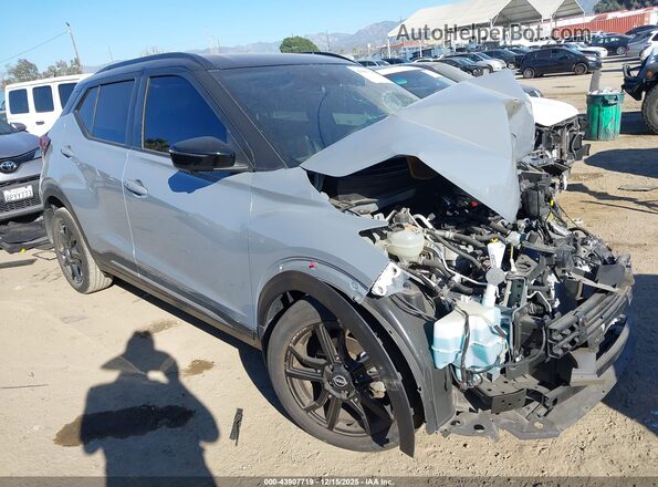 3N1CP5DV8PL572414 2023 NISSAN KICKS Gray Front right