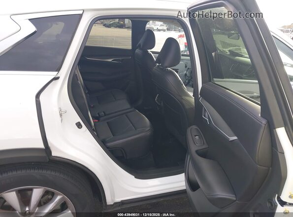 3PCAJ5AA4MF114497 2021 INFINITI QX50 White Vista de la etiqueta del VIN