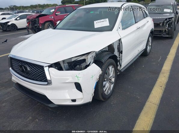 3PCAJ5AA4MF114497 2021 INFINITI QX50 White Vista frontal