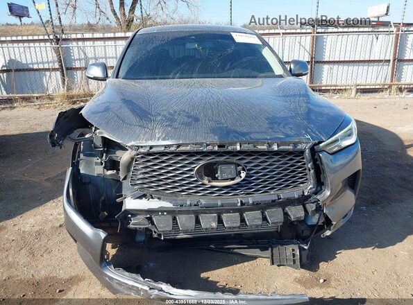 3PCAJ5AAXNF119186 2022 INFINITI QX50 Gray Вид задньої частини салону
