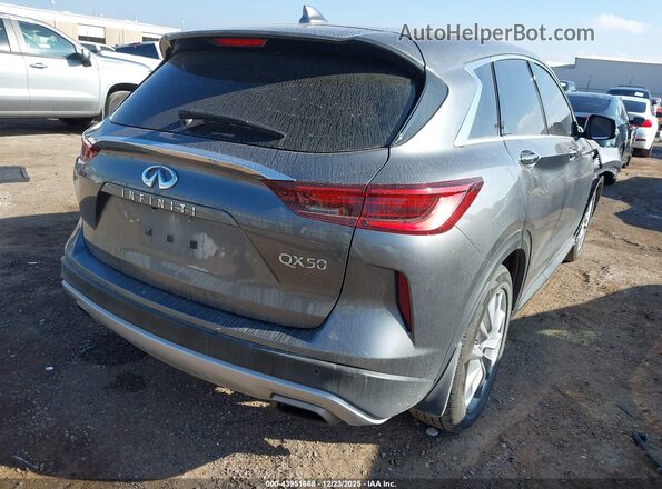 3PCAJ5AAXNF119186 2022 INFINITI QX50 Gray Задня права чверть