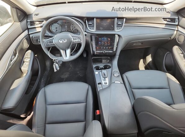 3PCAJ5AB2SF109482 2025 INFINITI QX50 Black Widok deski rozdzielczej