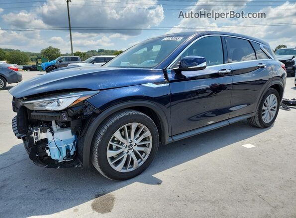 3PCAJ5AB2SF109482 2025 INFINITI QX50 Black Przód lewy