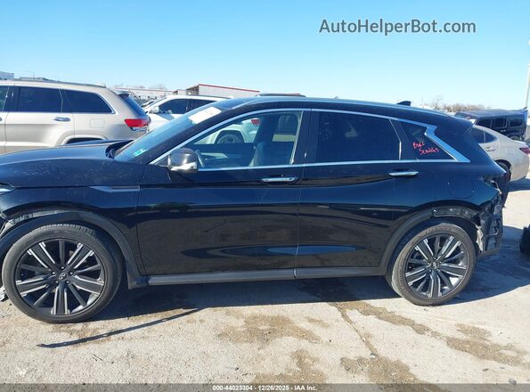 3PCAJ5BA0MF113250 2021 INFINITI QX50 Black Vista interior de 360 grados