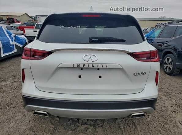 3PCAJ5BA8RF115223 2024 INFINITI QX50 White უკანა ხედი