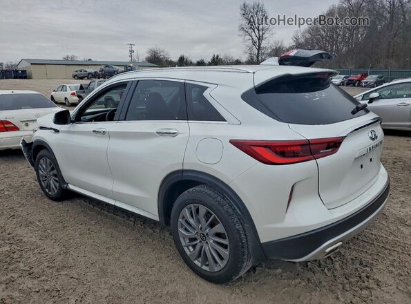 3PCAJ5BA8RF115223 2024 INFINITI QX50 White უკანა მარცხენა
